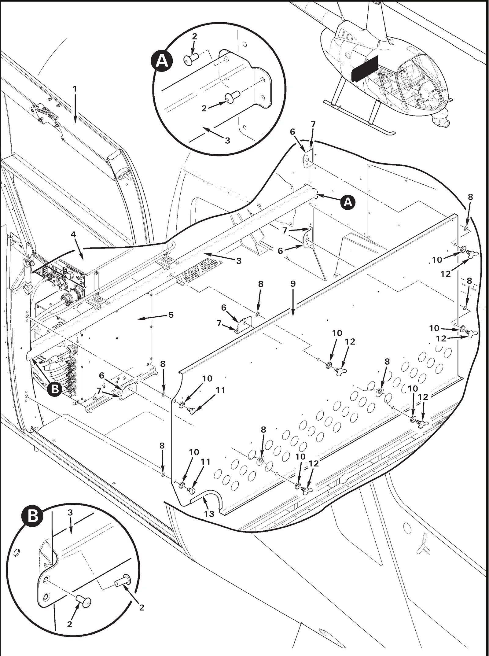 R66 parts catalog figure 92-15, g425-1 wall assembly installation, with item 11 (85-11-140-16 stud) circled